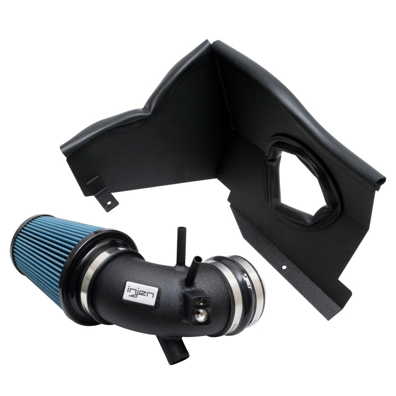 Injen 22-23 Kia Stinger 2.5L Turbo L4 Wrinkle Black Short Ram Tuned Intake System-thumbmail-4