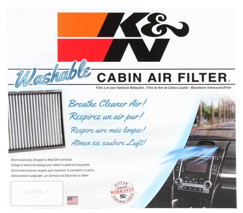 K&N 05-14 VW Jetta 2.5L 2.0L / EOS Cabin Air Filter-thumbmail-23