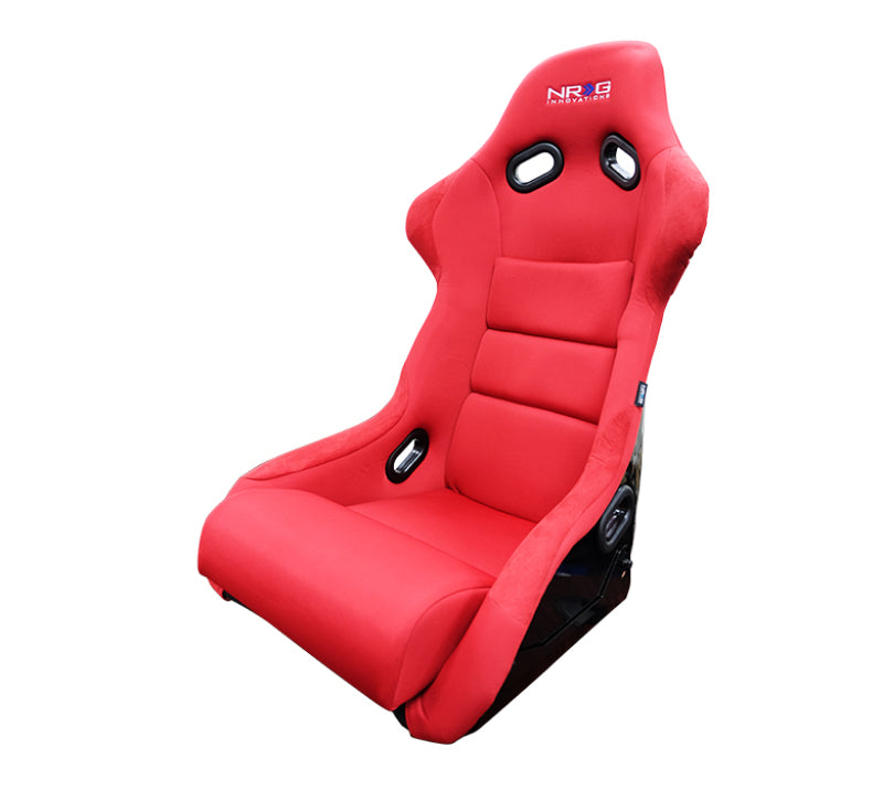 NRG FRP Bucket Seat (Red Cloth) - Large-thumbmail-11