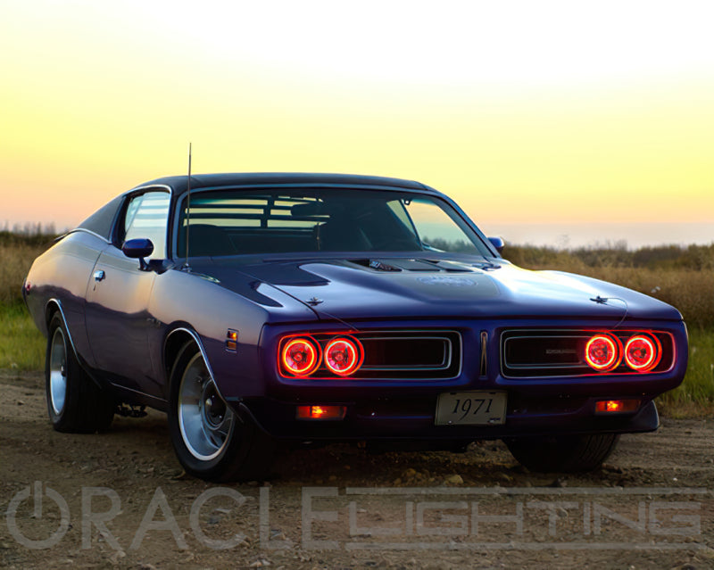 Oracle Pre-Installed Lights 5.75 IN. Sealed Beam - ColorSHIFT Halo-thumbmail-17