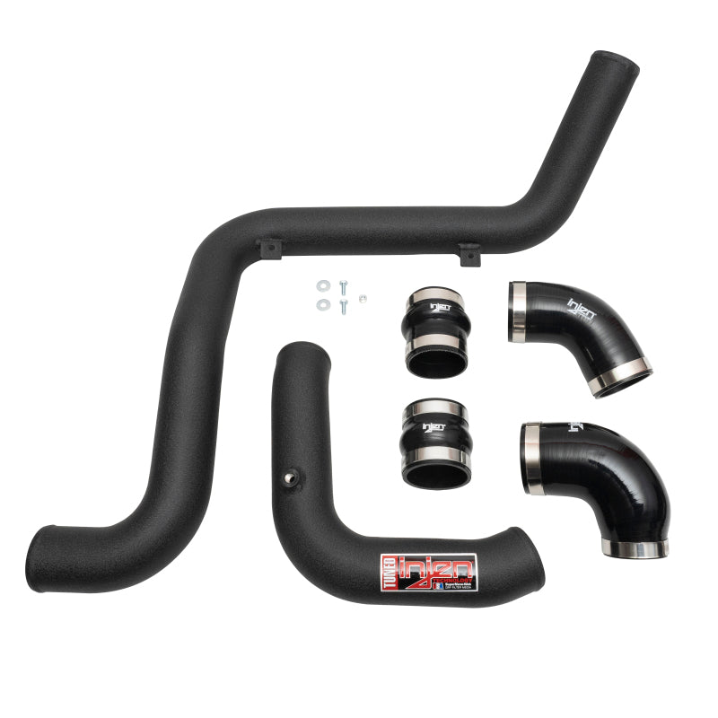 Injen 13-18 Ford Focus ST L4 2.0L Turbo SES Intercooler Pipes Wrinkle Black-thumbmail-4