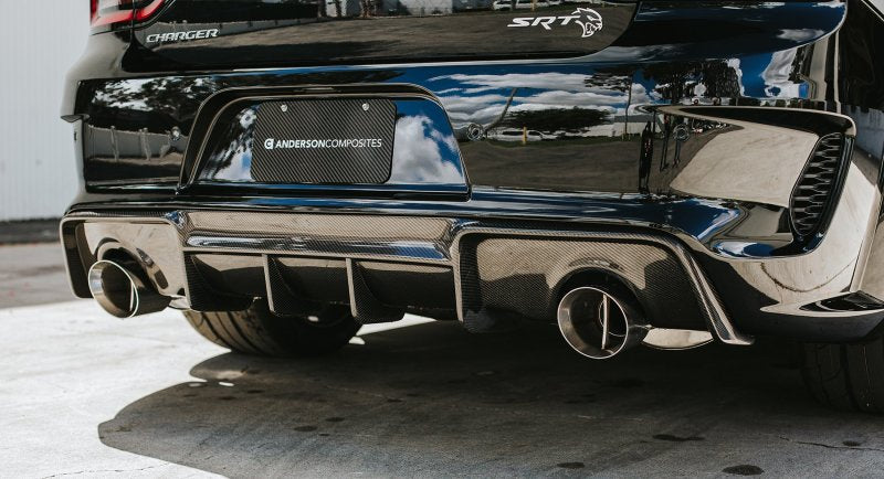 Anderson Composites 15-21 Dodge Charger Widebody MB Carbon Fiber Rear Diffuser-thumbmail-5