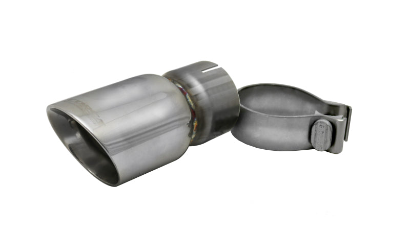 Corsa Single Universal 2.5in Inlet / 3in Outlet Polished Pro-Series Tip Kit-thumbmail-2