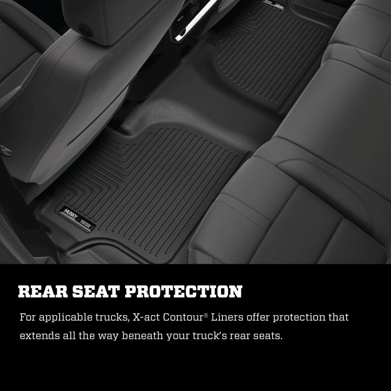 Husky Liners 21-22 Hyundai Elantra X-Act Contour Front Floor Liners - Black-thumbmail-8