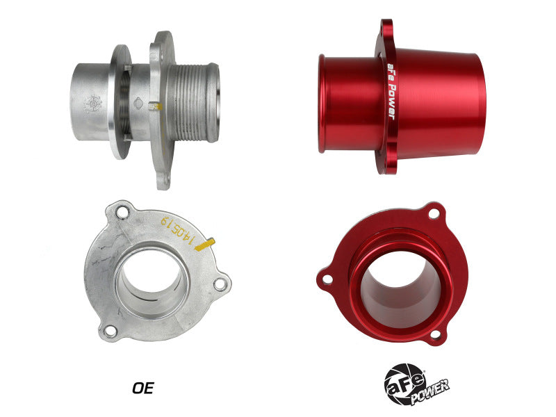 aFe BladeRunner 15-20 VW GTI Turbo Muffler Delete for OE Charge Pipe - Red-thumbmail-8