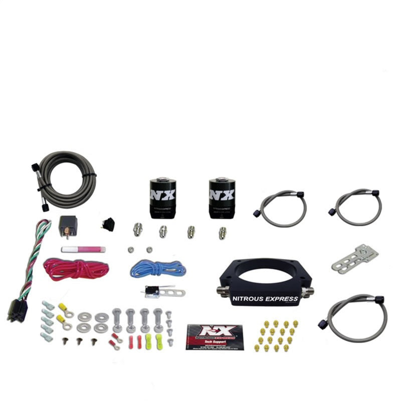 Nitrous Express GM LS 90mm Nitrous Plate Kit (50-400HP) w/o Bottle-thumbmail-2