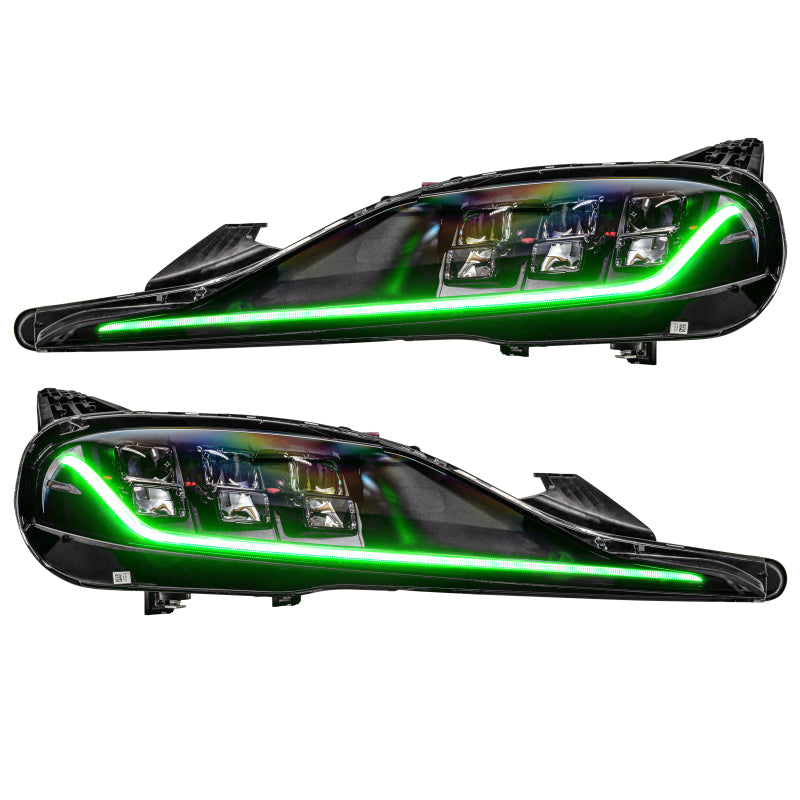 Oracle 20-21 Toyota Supra GR RGB+A Headlight DRL Upgrade Kit - ColorSHIFT w/ BC1 Controller-thumbmail-8