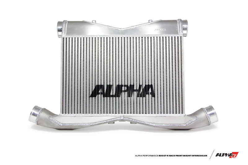 AMS Performance 09-11 Nissan GT-R Alpha Race Front Mount Intercooler w/Logo-thumbmail-2
