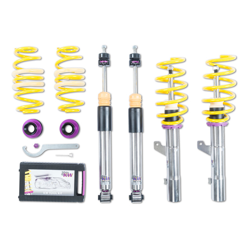 KW Coilover Kit V3 Volkswagen Golf VII R w/o DCC-thumbmail-2