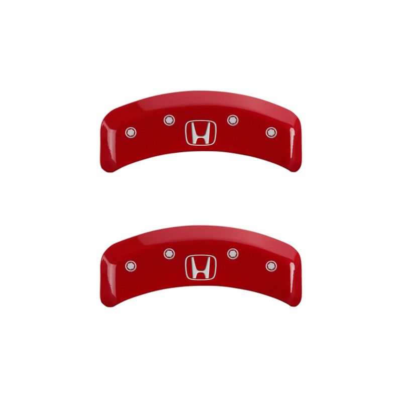 MGP 4 Caliper Covers Engraved Front Honda Engraved Rear H Logo Yellow finish black ch-thumbmail-5