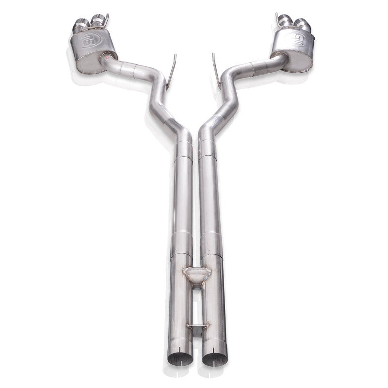 Stainless Works 18+ Ford Mustang GT Redline H-Pipe Performance Connect Cat-Back Exhaust-thumbmail-5