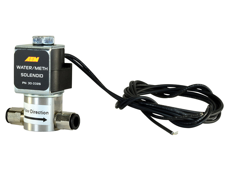 AEM Water/Methanol Injection System - High-Flow Low-Current WMI Solenoid - 200PSI 1/8in-27NPT In/Out-thumbmail-8