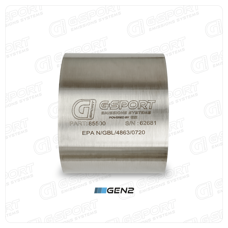 GESI G-Sport 400 CPSI GEN2 EPA Compliant 5in x 4in Substrate Only Up to 1,000HP-thumbmail-2