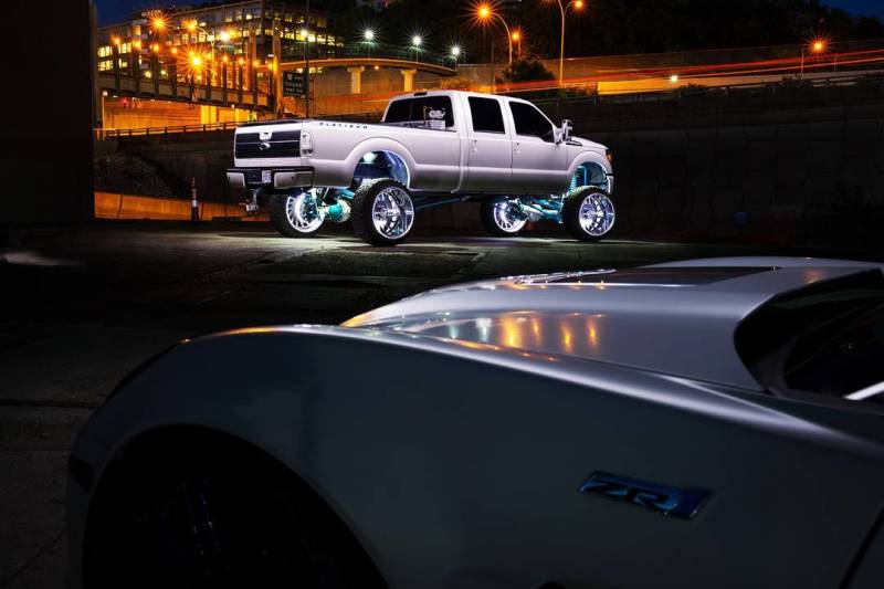 Oracle LED Illuminated Wheel Rings - White-thumbmail-37