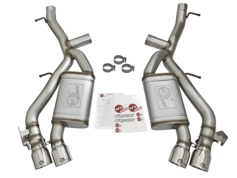 aFe MACHForce XP 3in 304 SS Axle-Back Dual Exhaust (NPP) w/ Polished Tips 16-17 Camro SS V8-6.2L-thumbmail-13