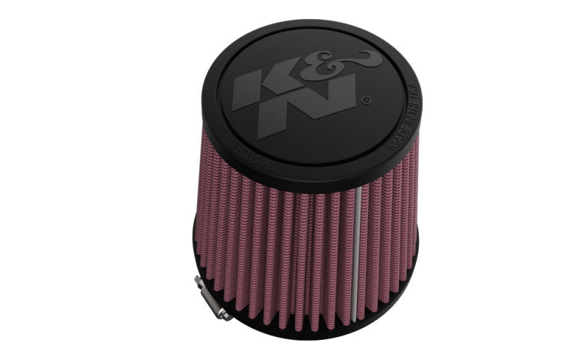K&N Universal Clamp-On Air Filter 3in FLG /4 1/2in B / 3 1/2in T / 4 3/8in H-thumbmail-1