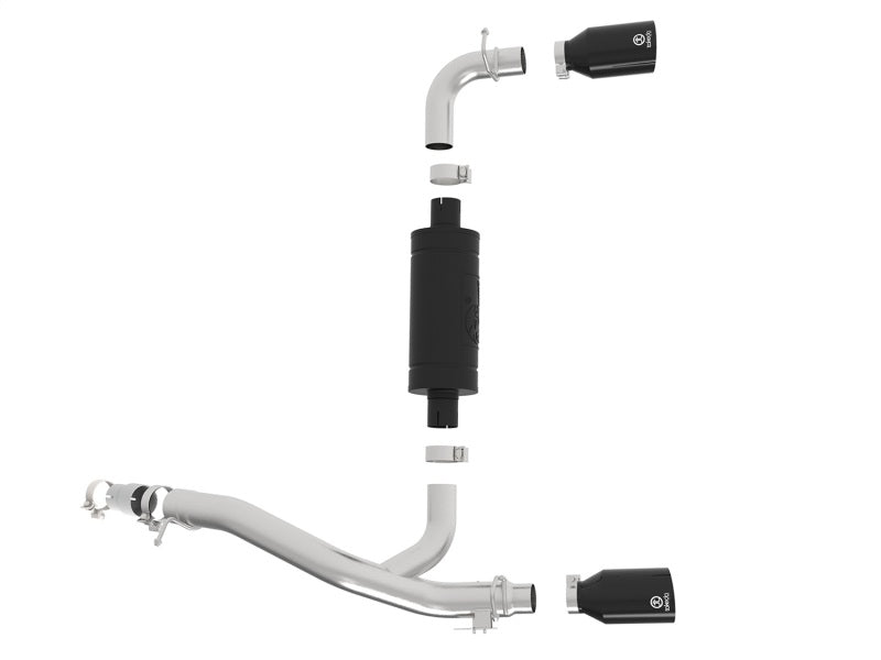 aFe Takeda 3in 304 SS Axle-Back Exhaust System w/ Black Tip 16-18 Ford Focus RS 2.3L (t)-thumbmail-9