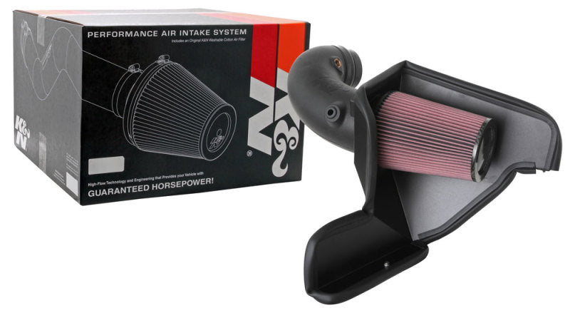 K&N 20-21 Ford Mustang GT500 5.2L V8 Aircharger Performance Intake-thumbmail-4