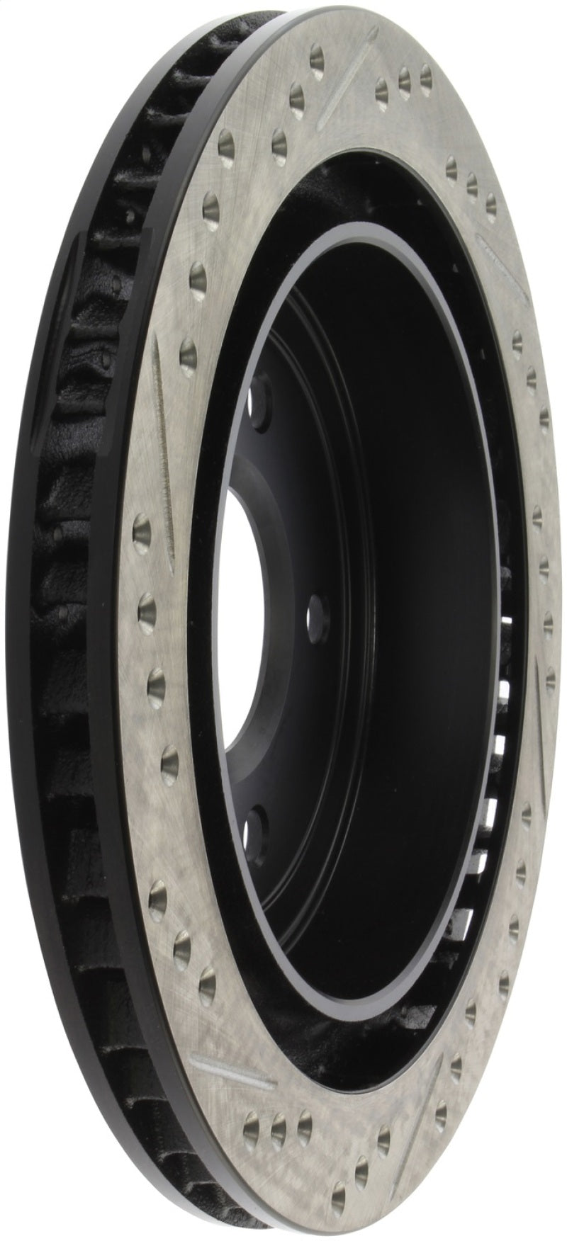 StopTech 97-10 Chevy Corvette Slotted & Drilled Rear Left Rotor-thumbmail-9
