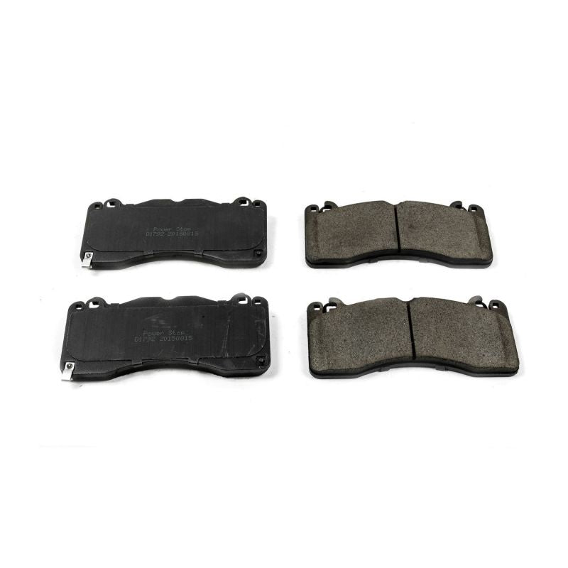 Power Stop 15-19 Ford Mustang Front Z16 Evolution Ceramic Brake Pads-thumbmail-1