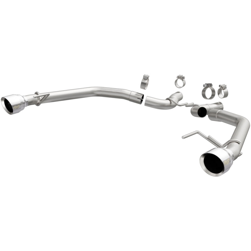 MagnaFlow 2015-2017 Ford Mustang V6 3.7L Race Series Axle Back w/ Dual Polished Tips-thumbmail-2