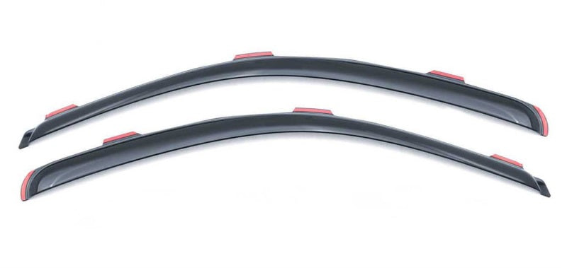 AVS 16-18 Honda Civic Coupe Ventvisor In-Channel Window Deflectors 2pc - Smoke-thumbmail-4