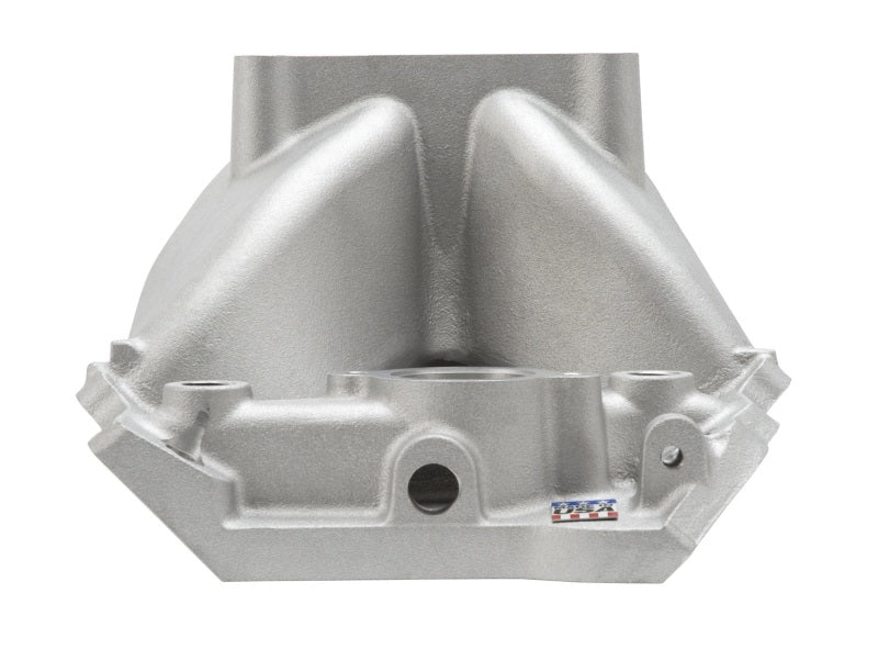 Edelbrock Manifold Chevy BB 9 8 Deck (Short) Super Victor 565 Thick Flange Rect Port Heads-thumbmail-21