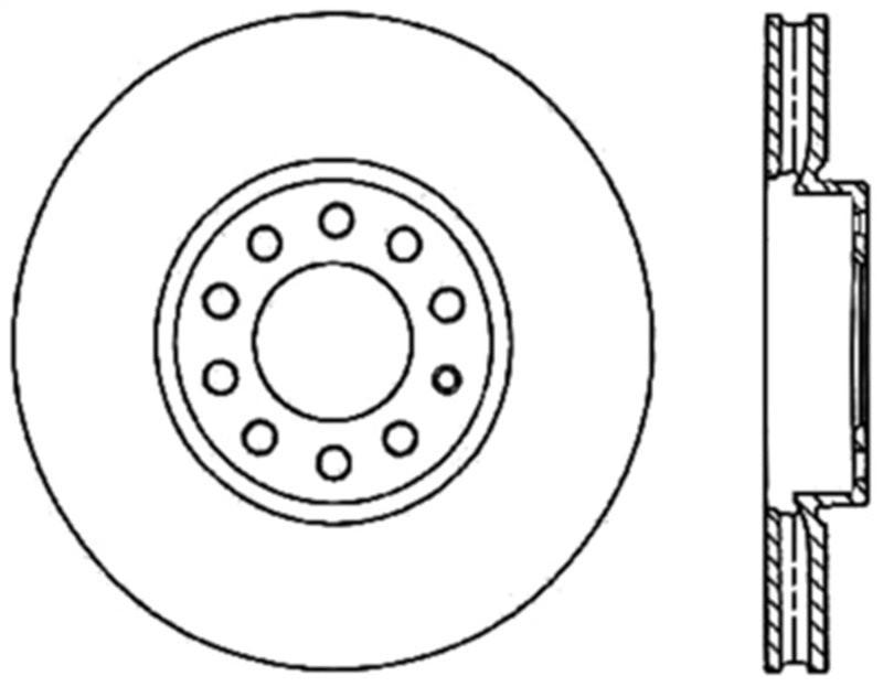 StopTech Slotted & Drilled Sport Brake Rotor-thumbmail-2