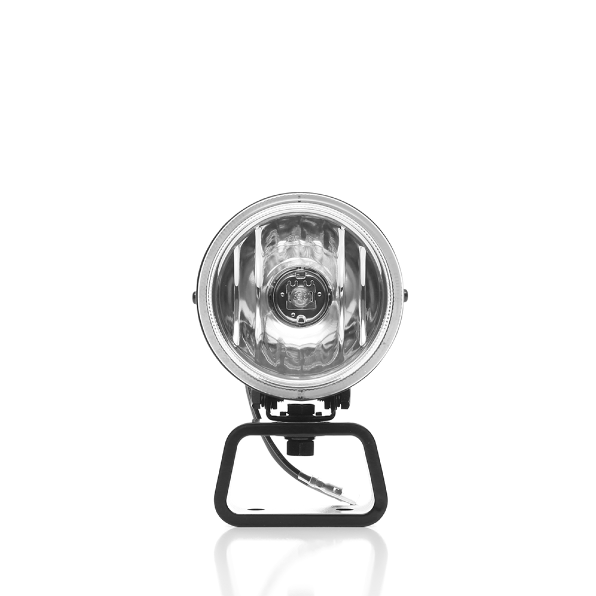 KC HiLiTES Rally 400 4in. Round Halogen Light 55w Spread Beam (Single) - Black-thumbmail-8