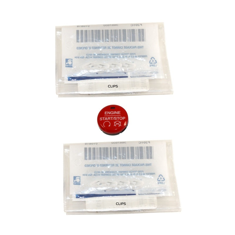Ford Racing 15-16 Mustang Red Starter Button Installation Kit-thumbmail-1