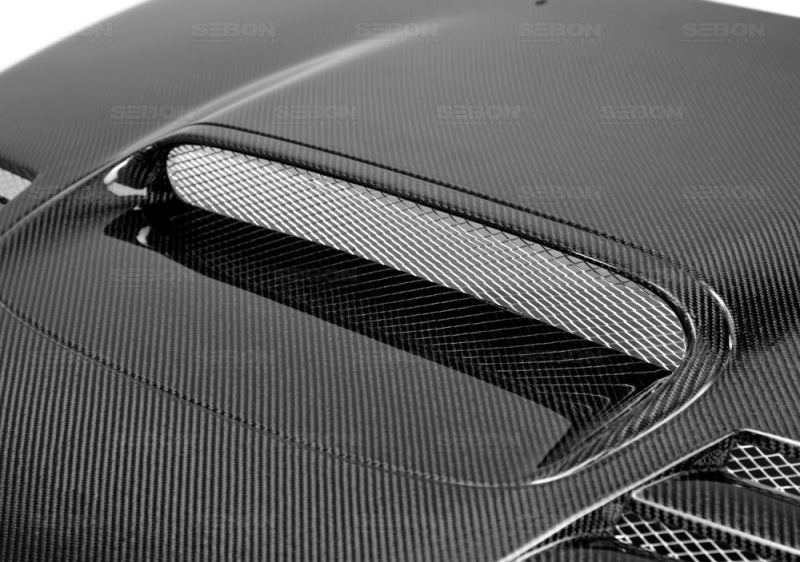 Seibon 08-09 Subaru WRX/STi CWII-style Carbon Fiber Hood-thumbmail-7