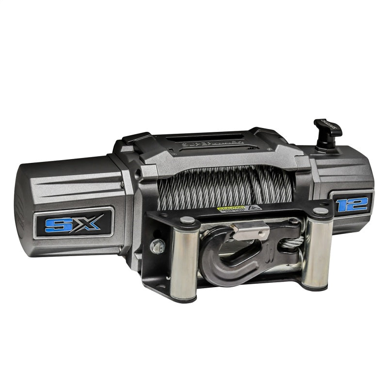 Superwinch 12000 LBS 12V DC 3/8in x 85ft Wire Rope SX 12000 Winch - Graphite-thumbmail-14