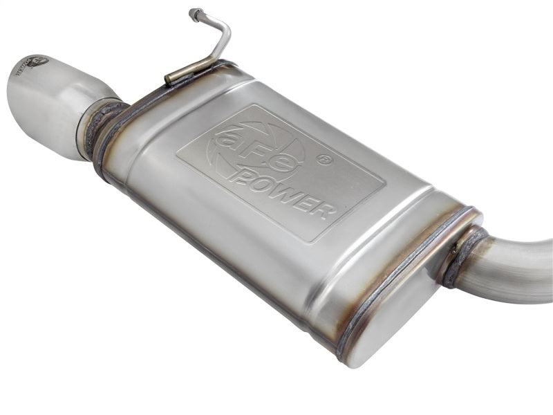 aFe MACHForce XP Exhausts Cat-Back SS-304 EXH w/ Polished Tips 15-16 Ford Mustang EcoBoost 2.3L (t)-thumbmail-10