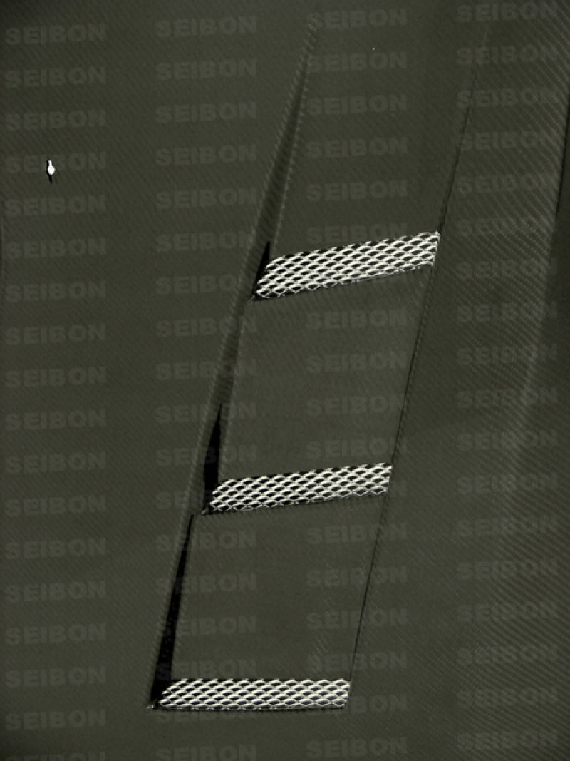 Seibon 08-12 Mitsubishi Evo X TS-style Carbon Fiber Hood-thumbmail-2