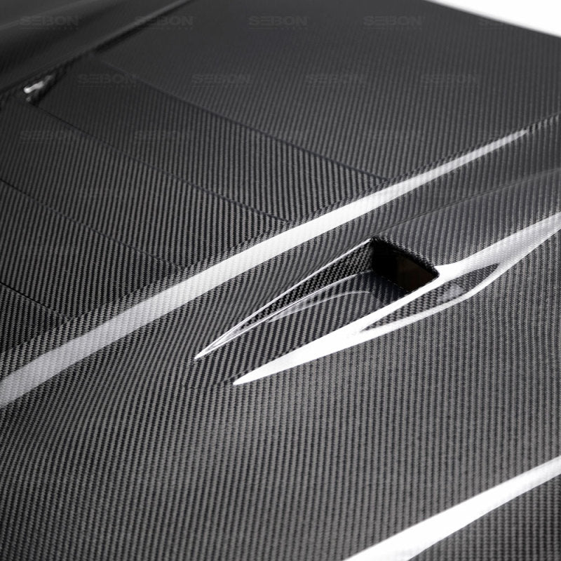 Seibon 09-12 Nissan GTR R35 DS-Style Carbon Fiber Hood-thumbmail-3
