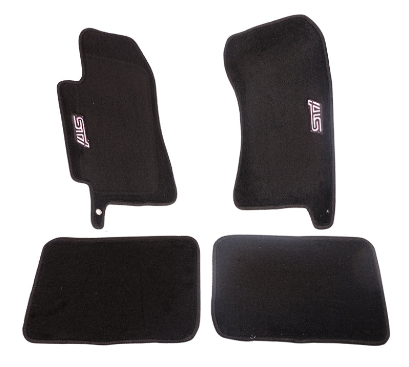 NRG Floor Mats - 04-07 Subaru WRX STI (STi Logo) - 4pc.-thumbmail-1
