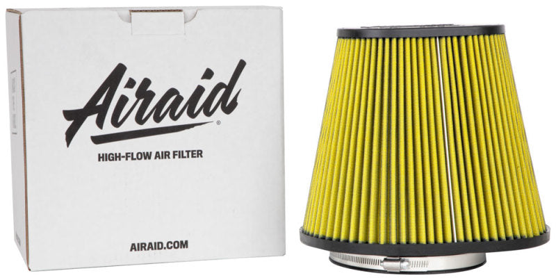 Airaid Universal Air Filter - Cone 6in FLG x 10-3/4x7-3/4in B x 4in T x 9in H - Synthaflow-thumbmail-12