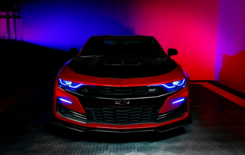 Oracle 19-21 Chevy Camaro SS/RS RGBW+A Headlight DRL Upgrade Kit - ColorSHIFT w/ BC1 Controller-thumbmail-18