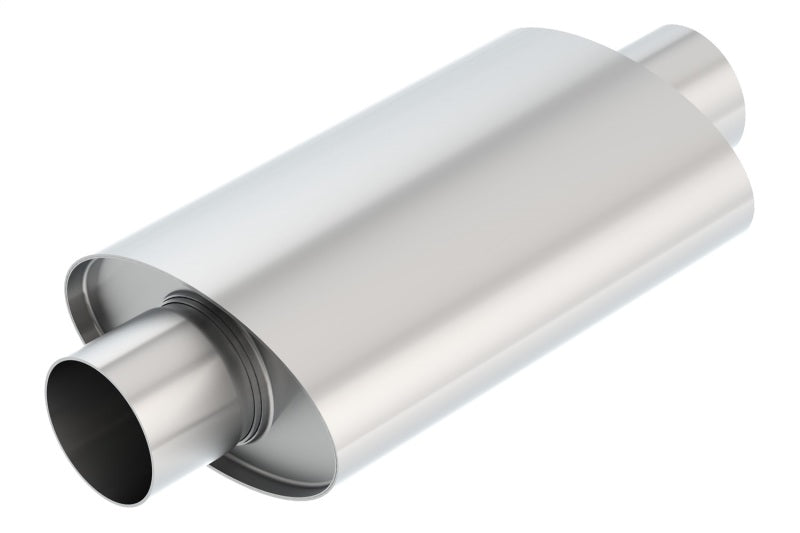 Borla XR-1 Multi-Core 3in Ctr-Ctr Oval 12in x 4.25in x 7.88in Rotary Engine Equipped Racing Muffler-thumbmail-2