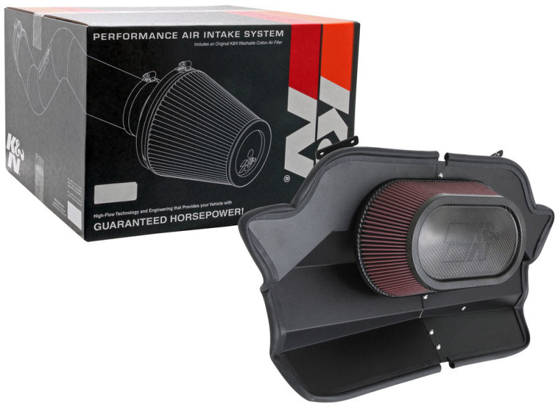 K&N 20-21 Chevrolet Corvette Stingray 6.2L V8 F/I Aircharger Performance Intake System-thumbmail-8