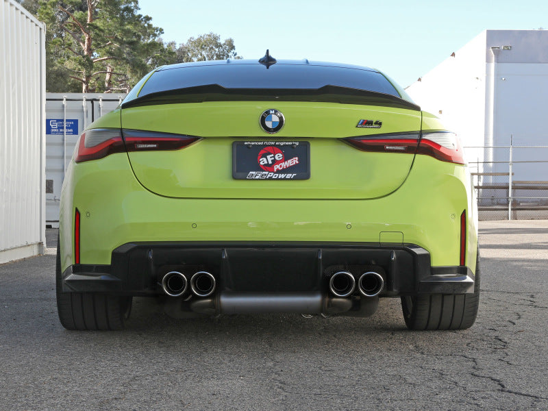 aFe MACHForce XP Exhausts Cat-Back SS 21 BMW M2 Competition L6-3.0L w/Polished Tips-thumbmail-5