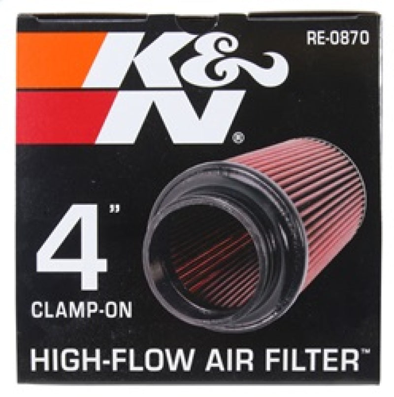 K&N Universal Rubber Filter 4inch FLG / 6inch OD-B / 4-5/8inch OD-T / 9inch H-thumbmail-21