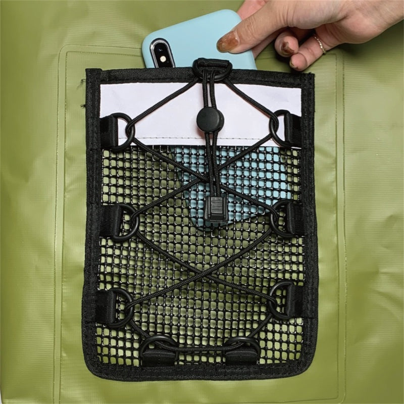 3D MAXpider Roll-Top Dry Bag Backpack - Army Green-thumbmail-4