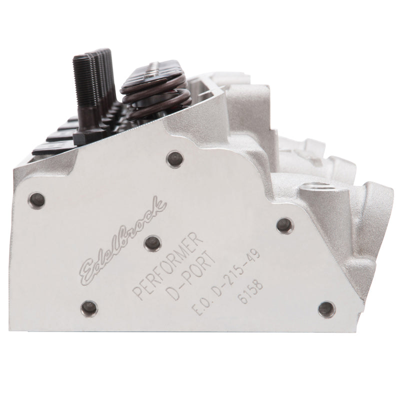 Edelbrock Cylinder Head Pontiac Performer D-Port 72cc Chambers for Hydraulic Roller Cam Complete-thumbmail-15