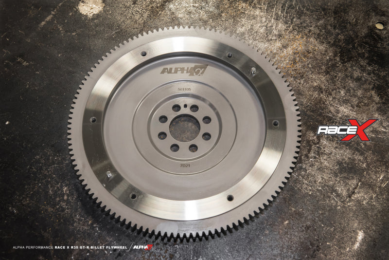 AMS Performance 2009+ Nissan GT-R R35 Race X Billet Flywheel-thumbmail-3