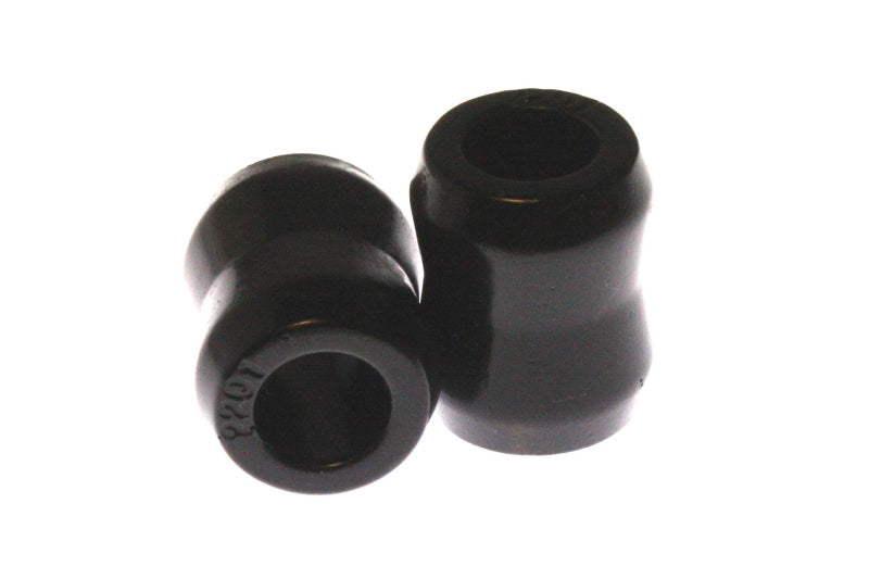 Energy Suspension Black Hour Glass Shock Bushings 3/4 inch I.D. 1 min - 1 1/8 max inch O.D. 1 7/16 i-thumbmail-1