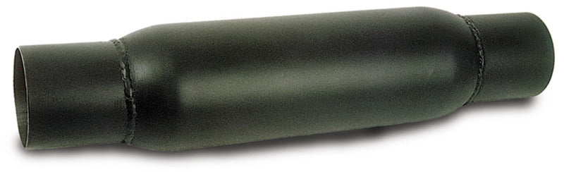 Moroso Spiral Flow Racing Muffler - 3.5in Inlet/Outlet x 4in Diameter x 12in Long - Steel-thumbmail-1
