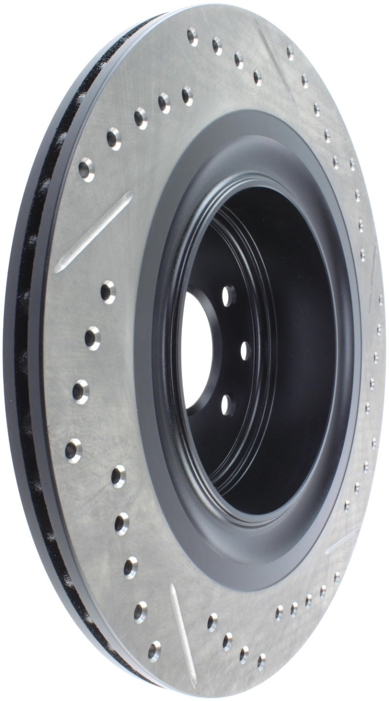 StopTech Infiniti G37 / Nissan 370Z SportStop Slotted & Drilled Rear Right Rotor-thumbmail-11