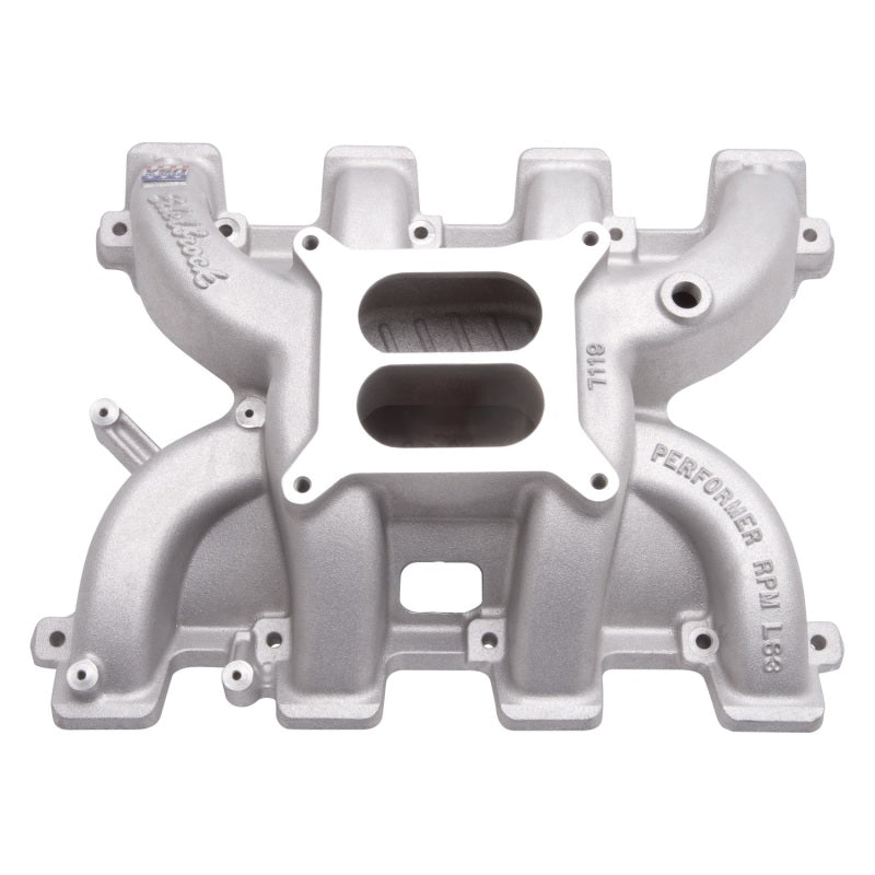 Edelbrock Manifold Performer RPM GM LS3 Carbureted 4150 Series Flange-thumbmail-2