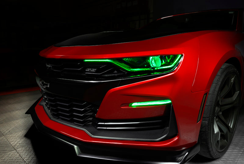 Oracle 19-21 Chevy Camaro SS/RS RGBW+A Headlight DRL Upgrade Kit - ColorSHIFT-thumbmail-20